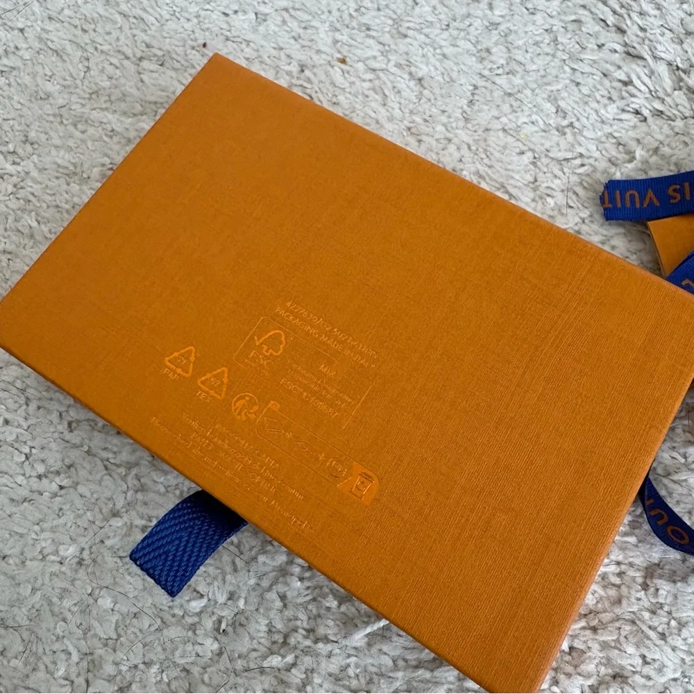 Louis Vuitton Small Gift Box with Gift tag and ribbon